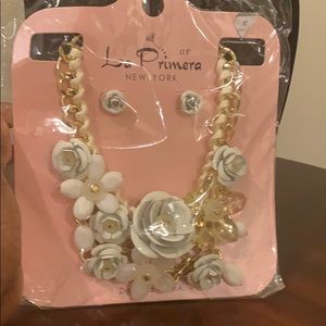 New necklace and earring set